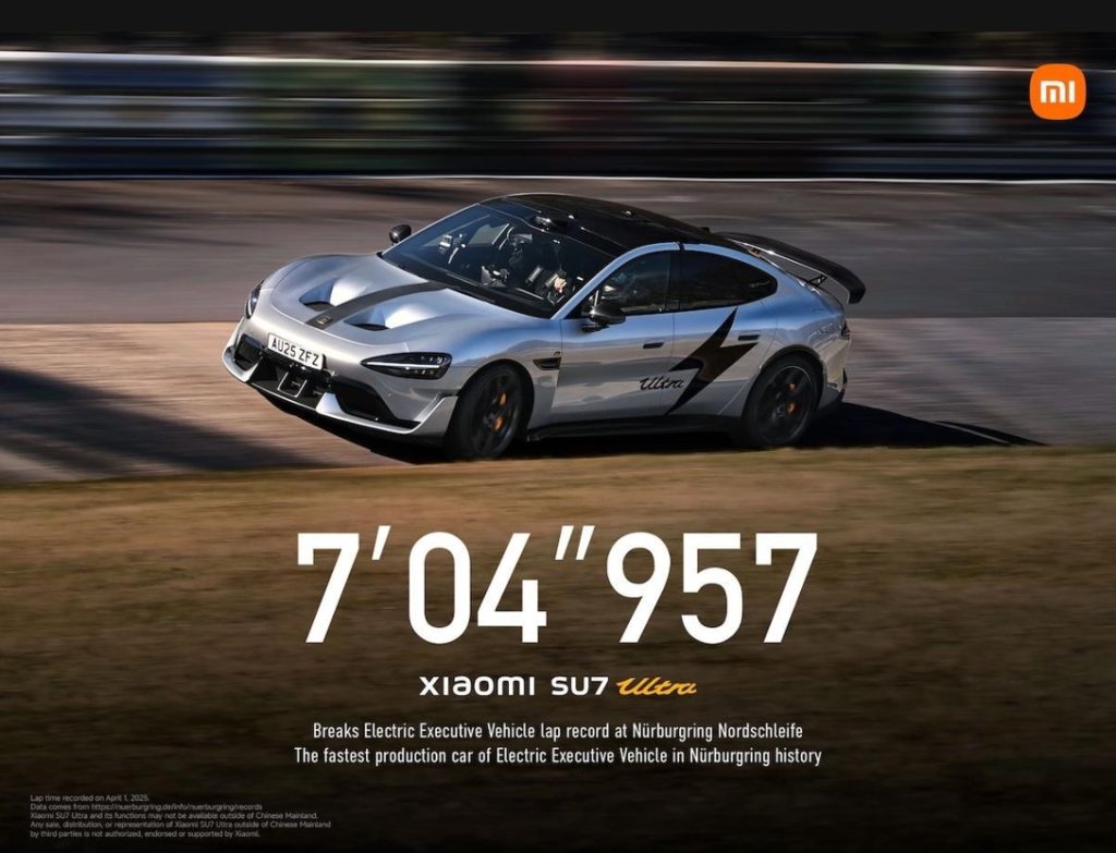 Xiaomi EV представя доминиращия на пистата „ Track Package “ и ексклузивно „Nürburgring Limited Edition“ за Xiaomi SU7 Ultra