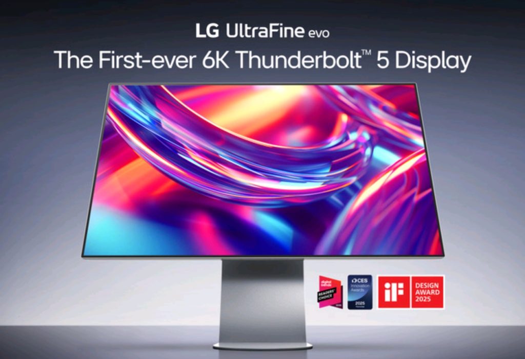 LG ПРЕДСТАВЯ ПЪРВИЯ В СВЕТА 6K МОНИТОР С THUNDERBOLT™ 5 ЗА ПРОФЕСИОНАЛНИ СЪЗДАТЕЛИ