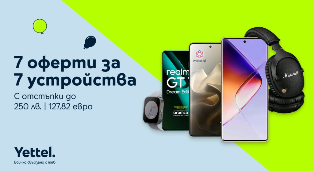 7 години, 7 изненади за рождения ден на Yettel.bg