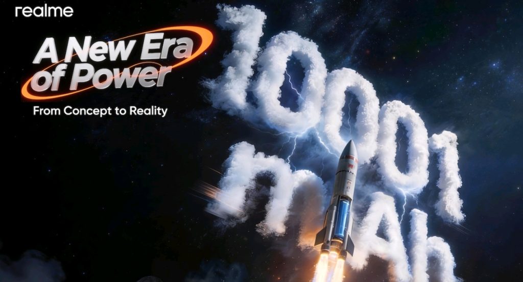 realme представя титаниева батерия с капацитет 10 001 mAh, затвърждавайки&nbsp; лидерството си в батерийните технологии